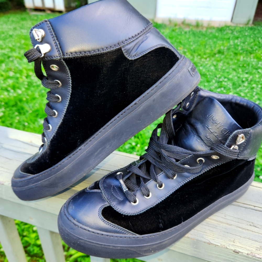 Mens Jimmy Choo high-top sneaker